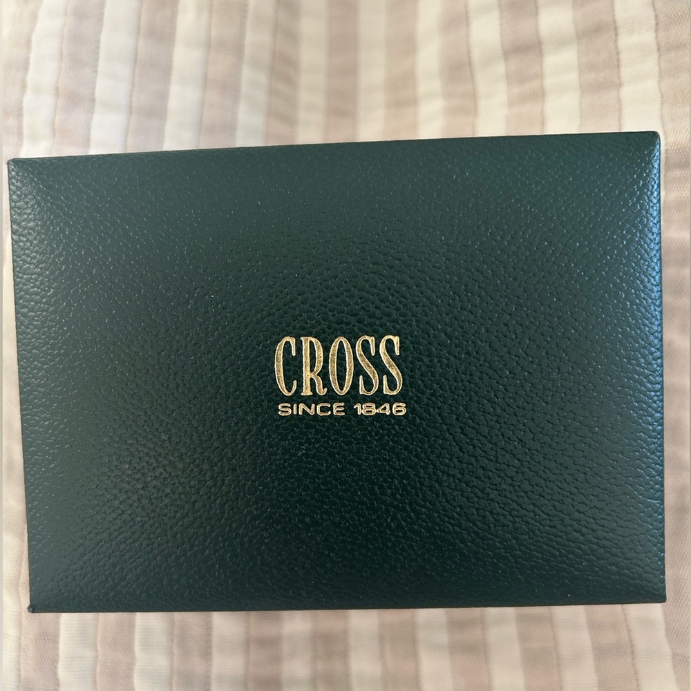 Men's Green Leather Accessory Box